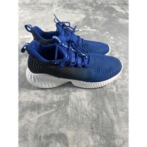 Vitike Mens Running Shoes Blue Black Gradient Textured Athletic Sneakers size 8